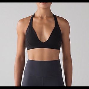 Lululemon All Day Breeze Bra Sz 8 Black NWT